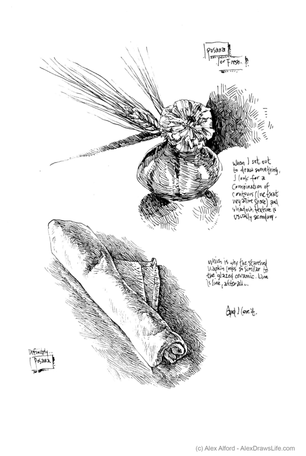 avl, 6 x 8in/16 x 21cm, pen drawing at AlexDrawsLines.com